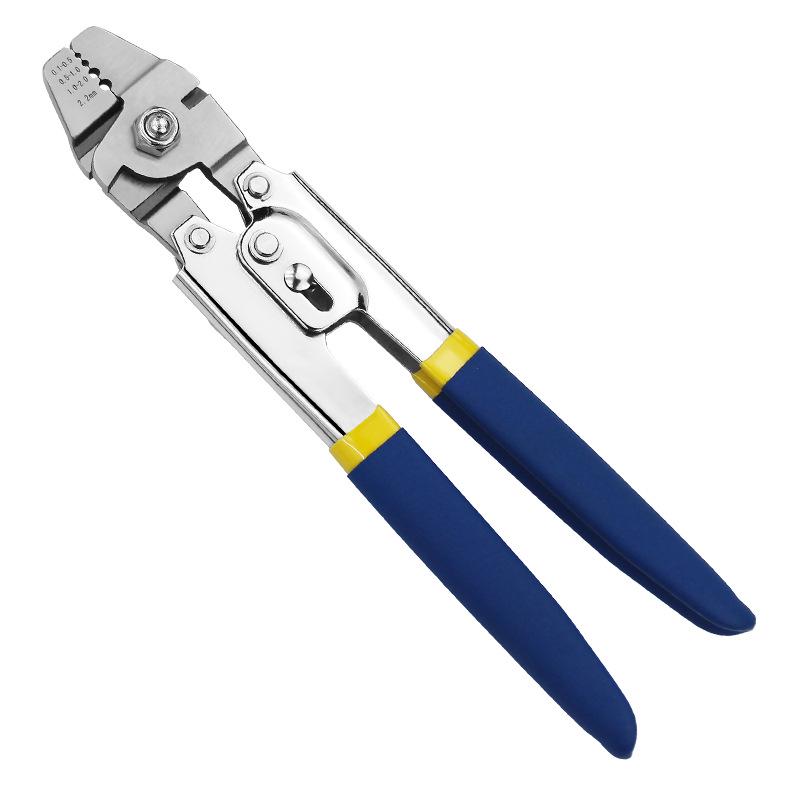8-Shaped Aluminum Crimping and Wire Cutting Pliers for Stainless Steel and Fishing Hooks