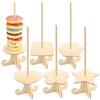 Holz Donut Ständer Display Rack für Desserts Dim Sum Brot Verkauf Geburtstag Hochzeit Party Tischdekoration
