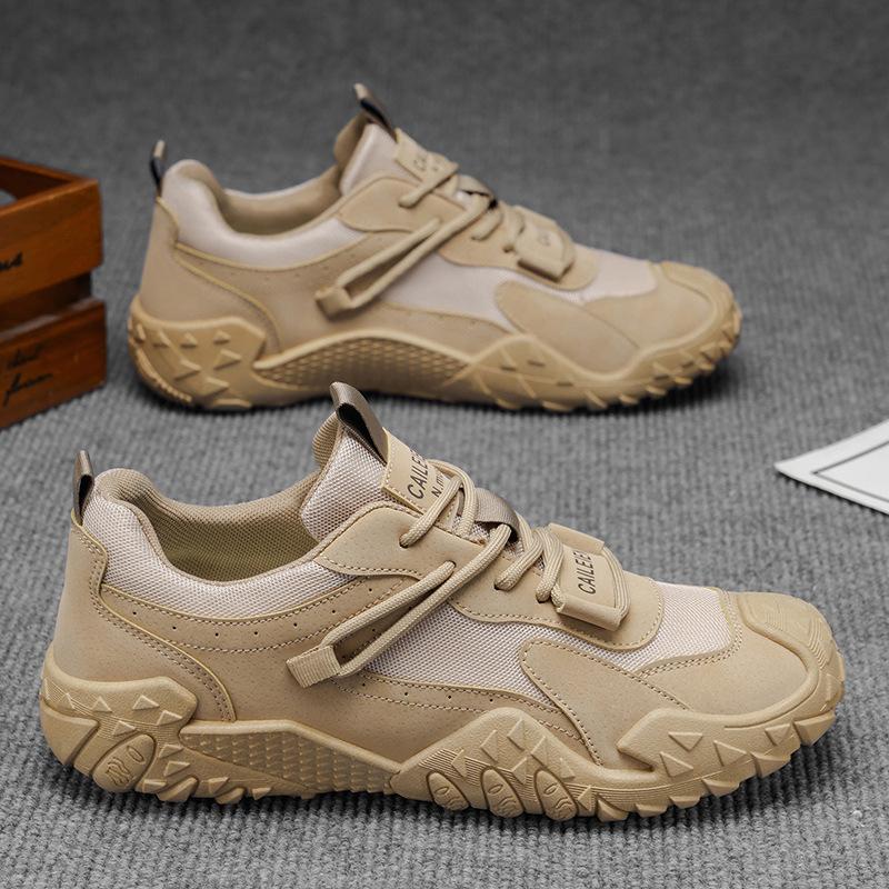 Autumn Men's Breathable Outdoor Work Shoes Anti Slip, Wear-resistant, Comfortable Labor Protection Shoes Sports Hiking Shoes