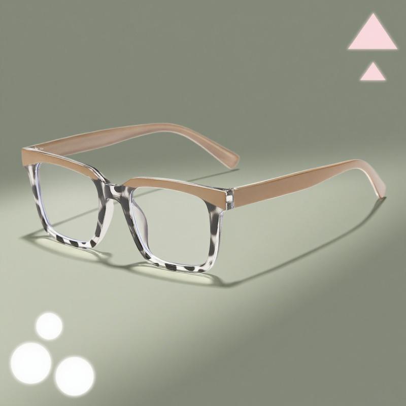 Retro Square Frame Transparent High Definition Anti Blue Light Reading Glasses Men Women Fashion Computer Presbyopia Eyeglasses