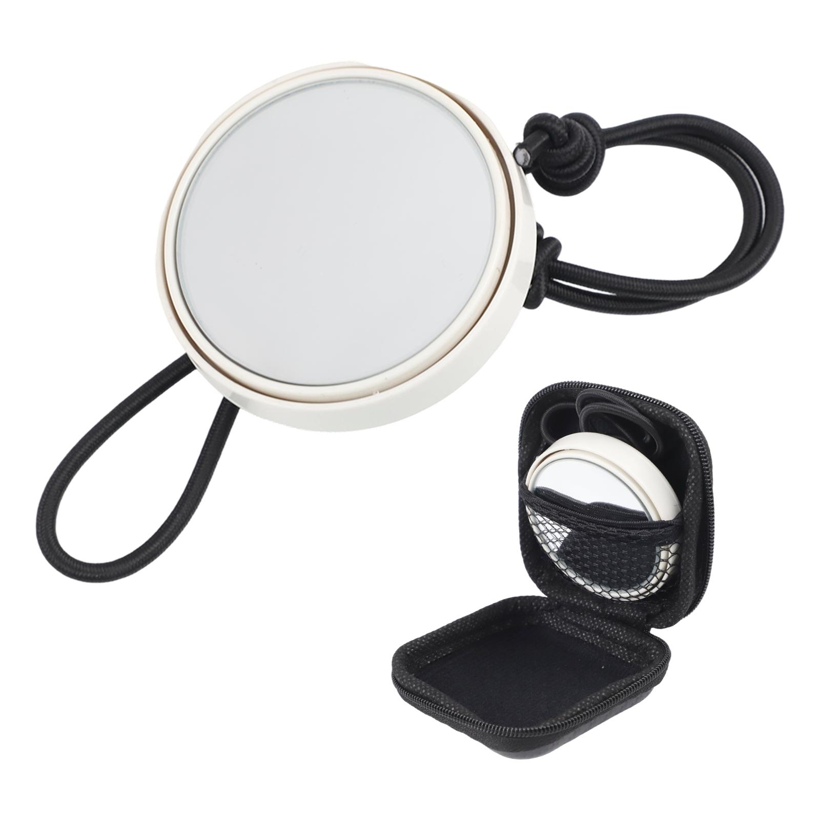 Scuba Diving Mirror Underwater Safety Equipment Wrist Mirror White