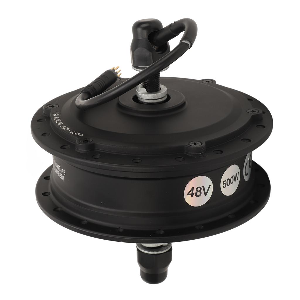 48V 500W Electric Scooter Hub Motor Front Drive Waterproof Brushless Geared Hub Motor for Mountain Bike Modification