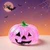 Halloween Stress Relief Balls Glitter Pumpkin Ball, Head Squeeze Toy for Relief, Creepy Fidget Party Favors