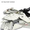 1:72 Scale F-14 Tomcat Fighter Jet Model - White & Black Abs Plastic Aircraft With Detailed Design, 10.24Inch Length