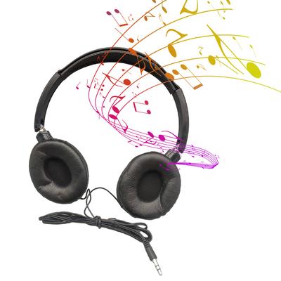 Headphones Wire Folding Lightweight Headset for Cellphones Tablets Smartphones Laptop 3.5mm Wire Headphone