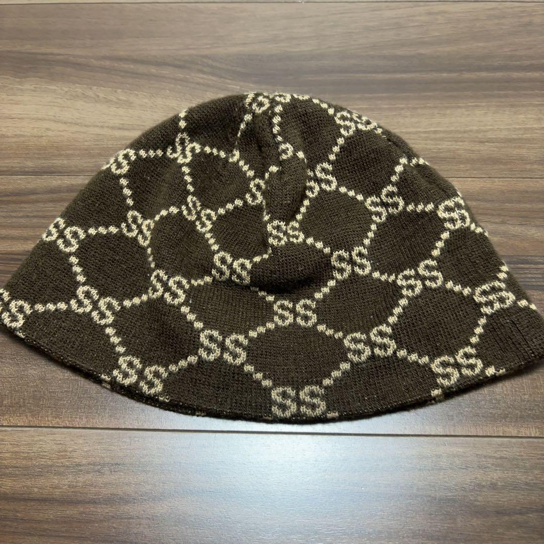 

[Б/У] Шапка бини Stussy с монограммой