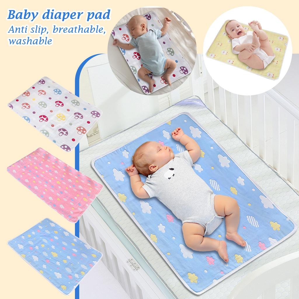 Bærbar stellematte - Vanntett sammenleggbar stellematte for baby - Stellematte for reise - Lettvekts stelleunderlag for baby - Babysteller
