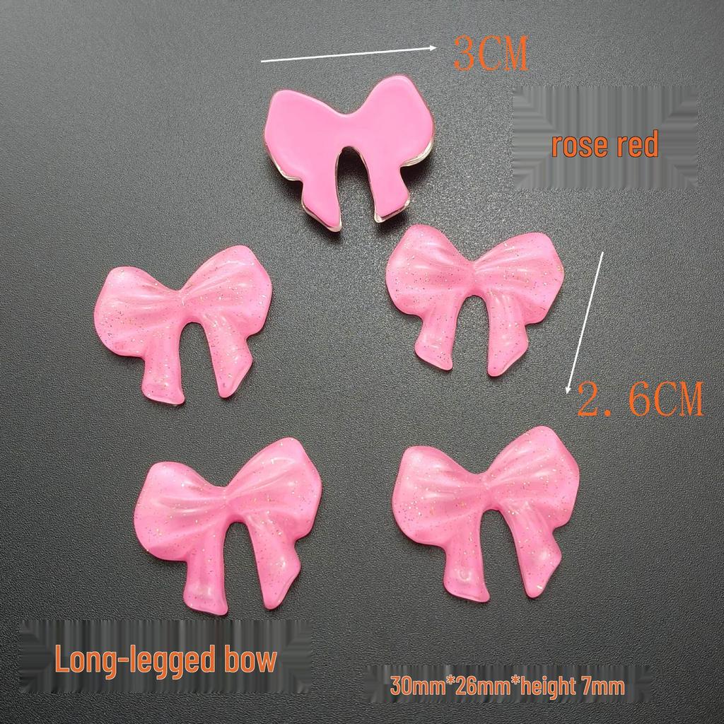 DIY Resin Bow Jewelry, Hair Clips & Claws, Phone Case Fabric, Refrigerator Magnet Materials