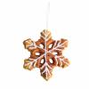 1pc Foam Ball Snowflake Gingerbread Man Christmas Tree Ornaments Set DIY Xmas Decorations Hanging Pendants for Home Party Gifts