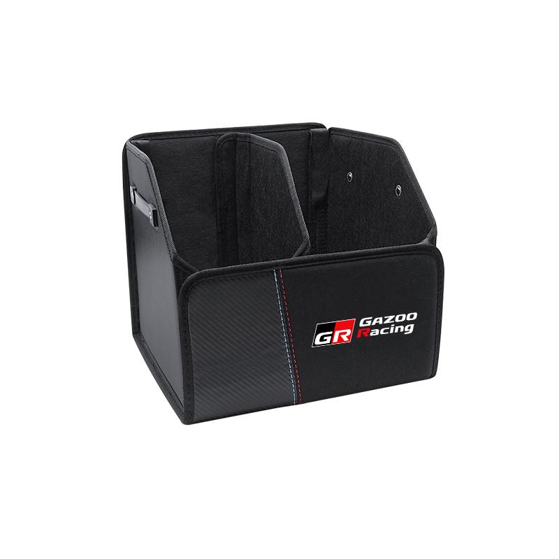 2026 Hot Car Trunk Organizer Box Foldable Storage Tidying Bag For Toyota Hilux Aygo Yaris Ractis Corolla Camry Auris Keychain