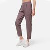 Lining Fitness Series Solid Color High Waist Straight Leg Casual Pants Women Pants Purple-Brown AYKT642-4