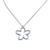 Popular Ancient Silver Alloy DIY Accessories Hollow Flower Pendants DIY Handmade Bracelet Necklace Earrings Materials