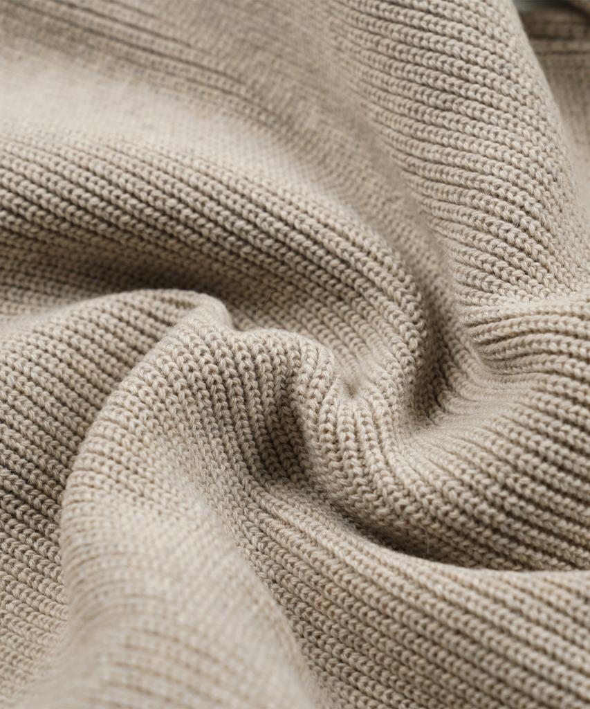 Frizmworks Ultra Heavyweight Zip Up Cardigan _ Oatmeal