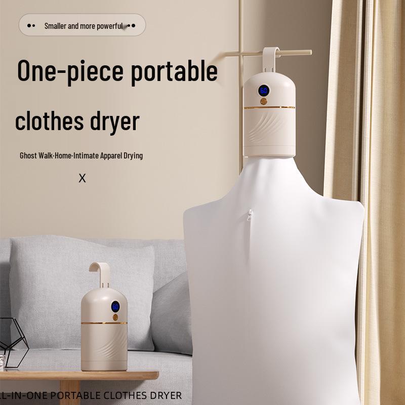

Compact Mini Portable Dryer for Home & Travel Australian Standard білий