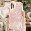 Phone Case: 2D Flat Samsung Galaxy A34 A35 M05 M06 S20 S22 S21 FE Plus 5G Protective Case, Couple Style, Wind Chime Bunny, Christmas and Halloween Gif