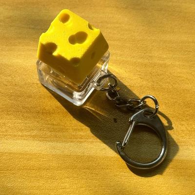 Porte-clés Fidget Clavier Fromage Anti-Stress Anxiété Portable Voyage Enfants