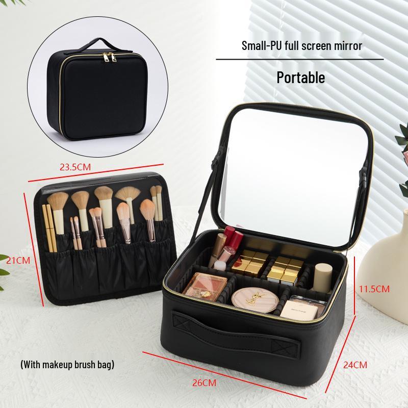 LED Make-up Koffer mit Spiegel, Große Kapazität zur Aufbewahrung & Multifunktionales Design