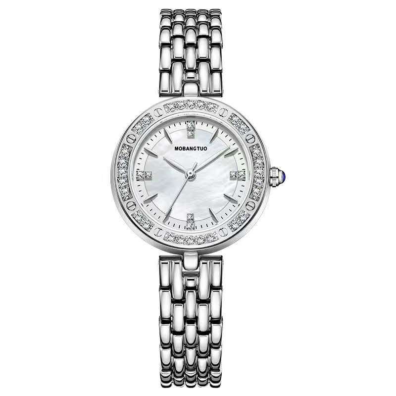 Fashion Women S Watch Fritillary Face Diamond Quartz Waterproof Temperament Watch Versatile