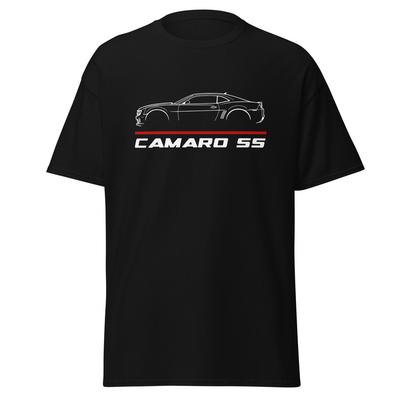 Premium T-shirt Voor Chevrolet Camaro SS 2010 Autoliefhebbers Verjaardagscadeau