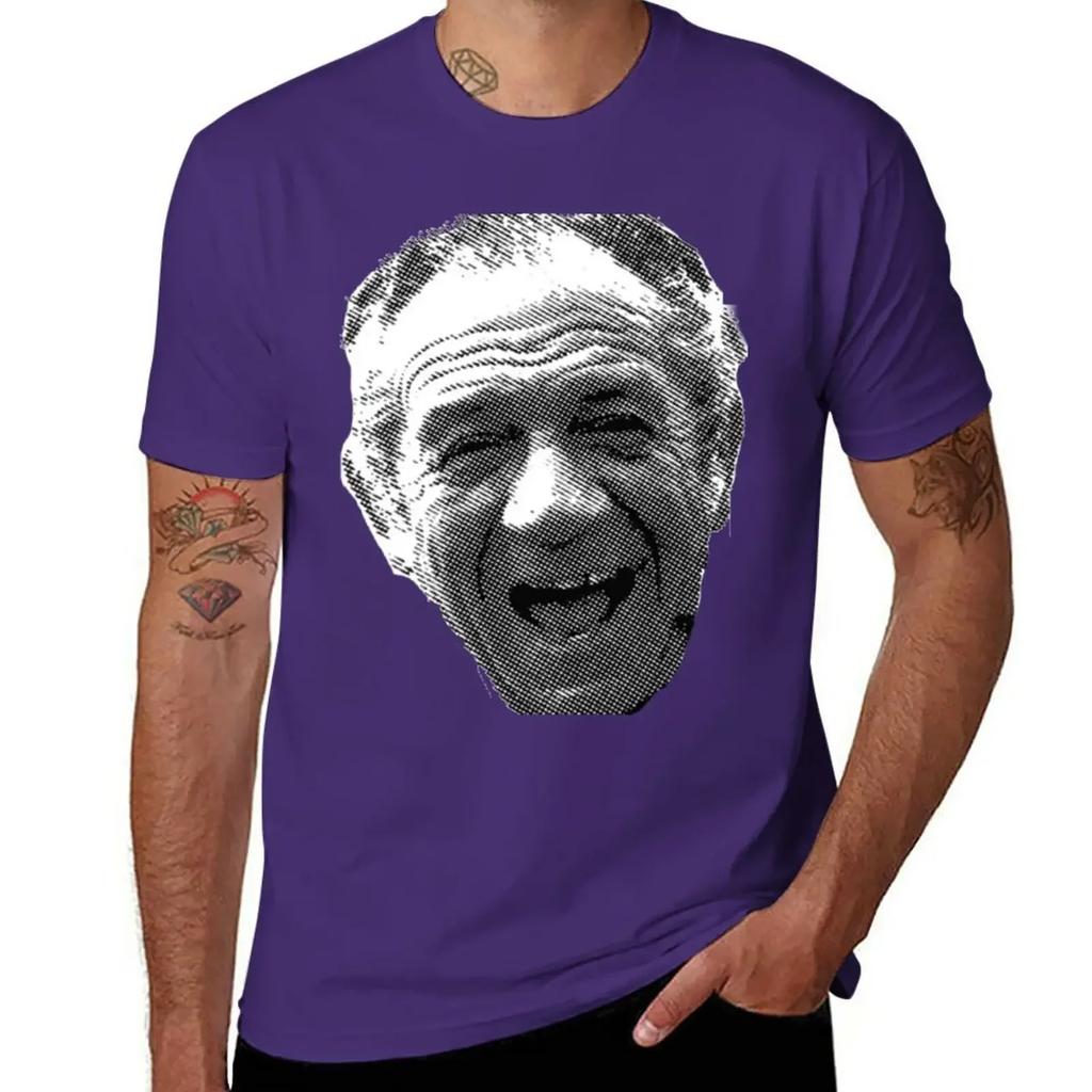T-Shirt Sid James abiti hippie t-shirt grafiche da uomo oversize divertenti