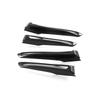 For BYD Song Plus DM-i Seal U Sealion 6 -2025 4Pcs Carbon Black Front Fog Light Lamp Cover Trim ABS Exterior Accessories