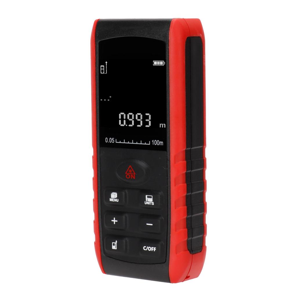 KXLE100 Infrared Distance Meter IP54 Waterproof Portable Digital Rangefinder 0.05100m