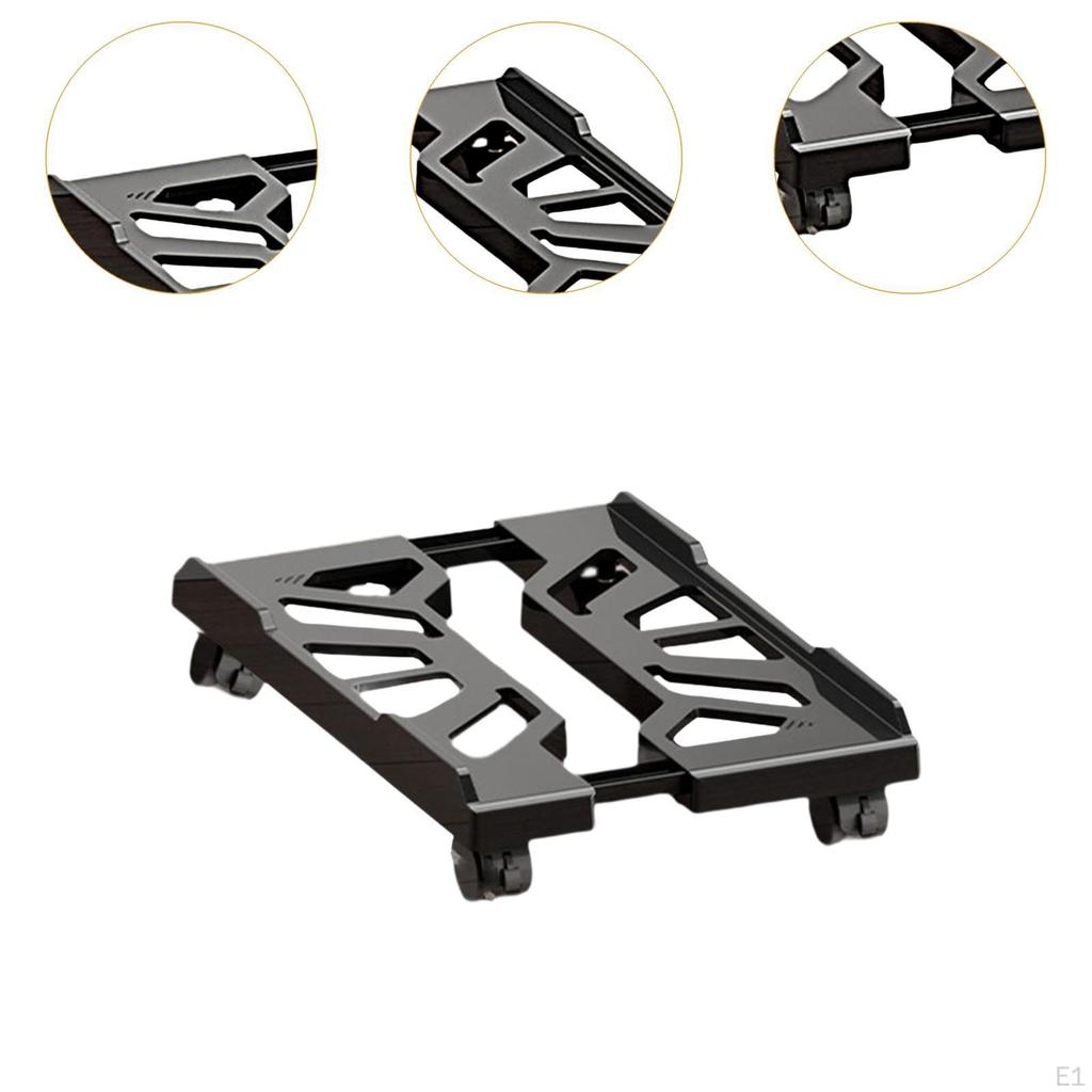 Computer Tower Stand CPU Space Saving Sturdy Heavy Duty Adjustable Width 20cm To 28cm with