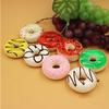 Colorful Simulation Donut Ornaments Fake Cake Model Fun Toys Soft Decoration Home Kitchen Creative