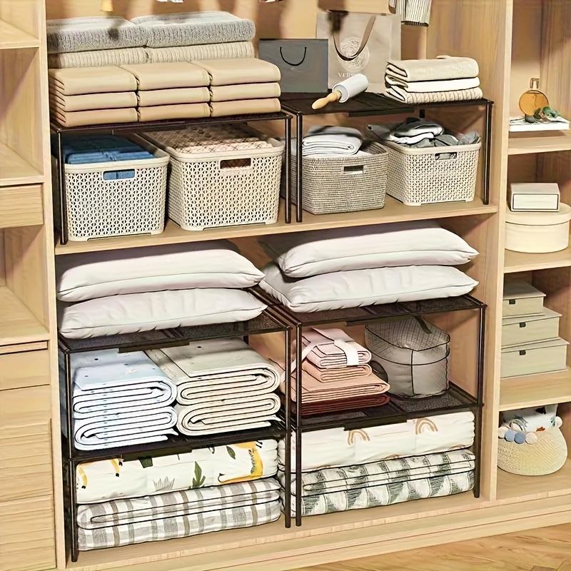 1 kus teleskopického šatního stojanu - Robustní kovový šatní stojan, Nastavitelná výška, Prostorově úsporný vertikální úložný stojan