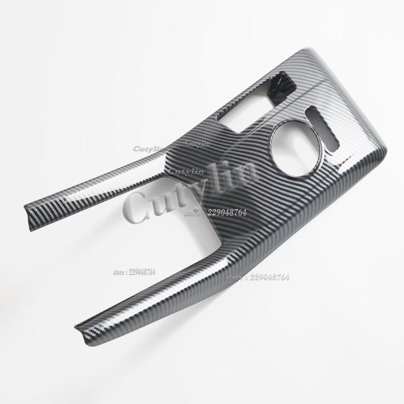 LHD RHD for MG3 MG 3 Hybrid 2024 2025 ABS Carbon Window Switch Front Water Cup Holder Gear Shift Panle Interior Accessories VV222