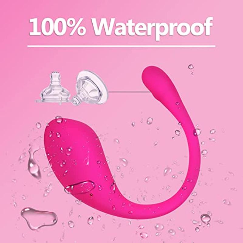 APP Long Distance Bluetooth Remote Control Couple Bullet Vibrator, Upgrade with Music Sync, Partner & Wireless Wearable Stimulator