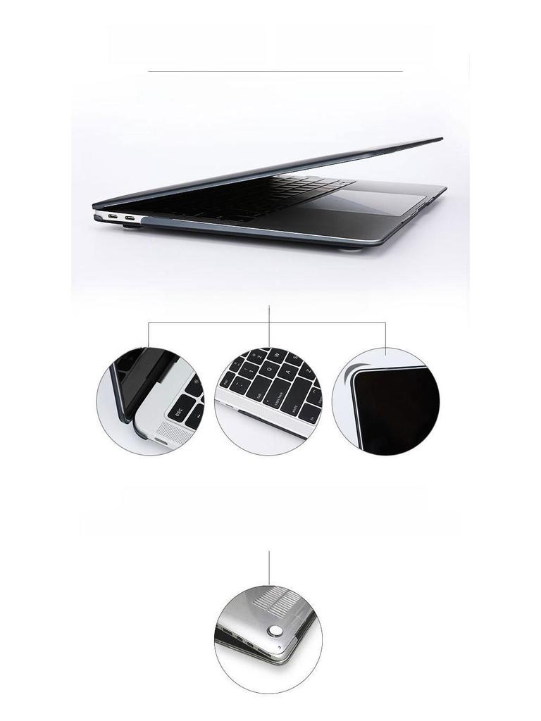 Kristallklare MacBook Air-Schutzhülle für Apple-Laptops