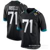 Nova camisa NFL Jaguars camisa Jaguars 12 Travis Hunter camisa de futebol bordada