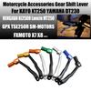 Motorcycle Accessories Gear Shift Lever For KAYO KT250 YAMAHA DT230 HENGJIAN HJ250H Loncin MT250 GPX 2 Stroke Pit Dirt Bike
