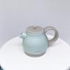 1/6 Dollhouse Miniature Cute Big Belly Kettle Simulation Furniture Tea Pot Kitchen Model Toy For Doll House Diy Life Scene Decor