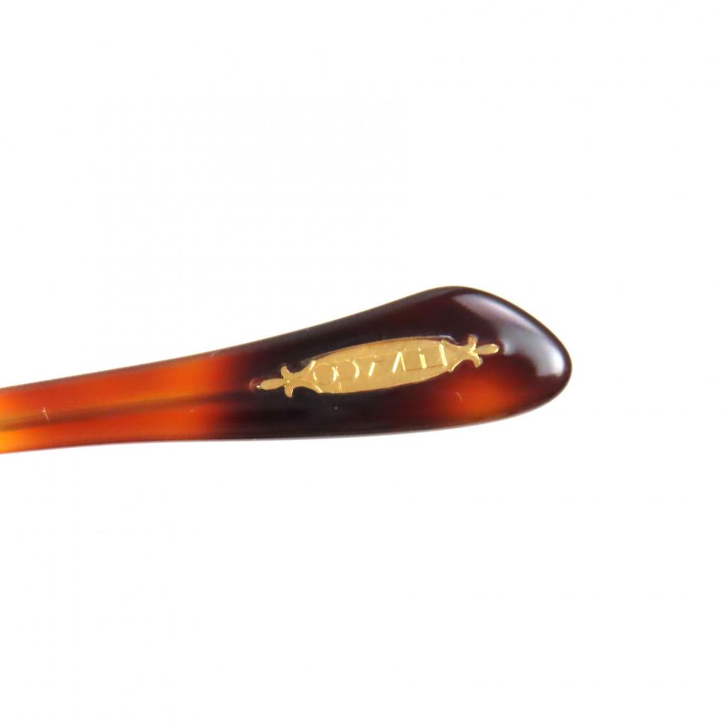 Pristine OLIVER PEOPLES Glasses Hadley DM Pattern Wellington Shape Clear brown mens Used