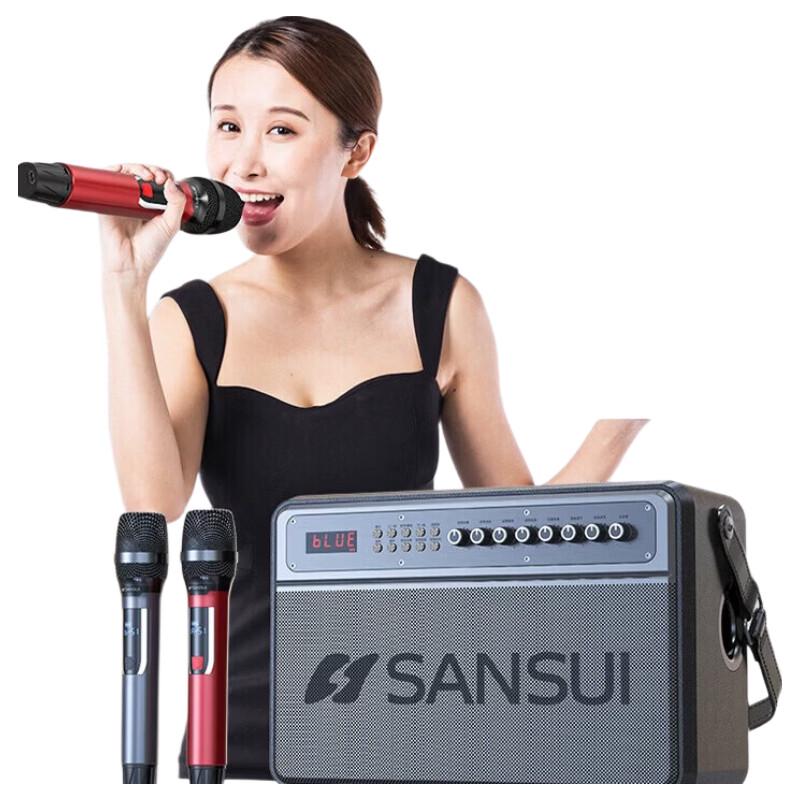 

SANSUI G17 Portable High-Power KTV Bluetooth Speaker (CN version)