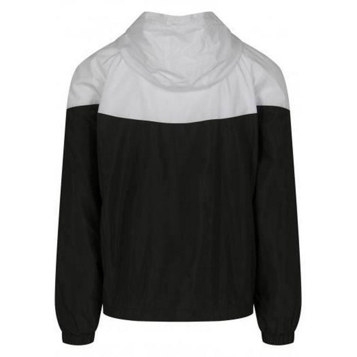 Coupe-vent Zippé - URBAN CLASSICS - Noir - Homme - Moderne - Pratique - Qualité