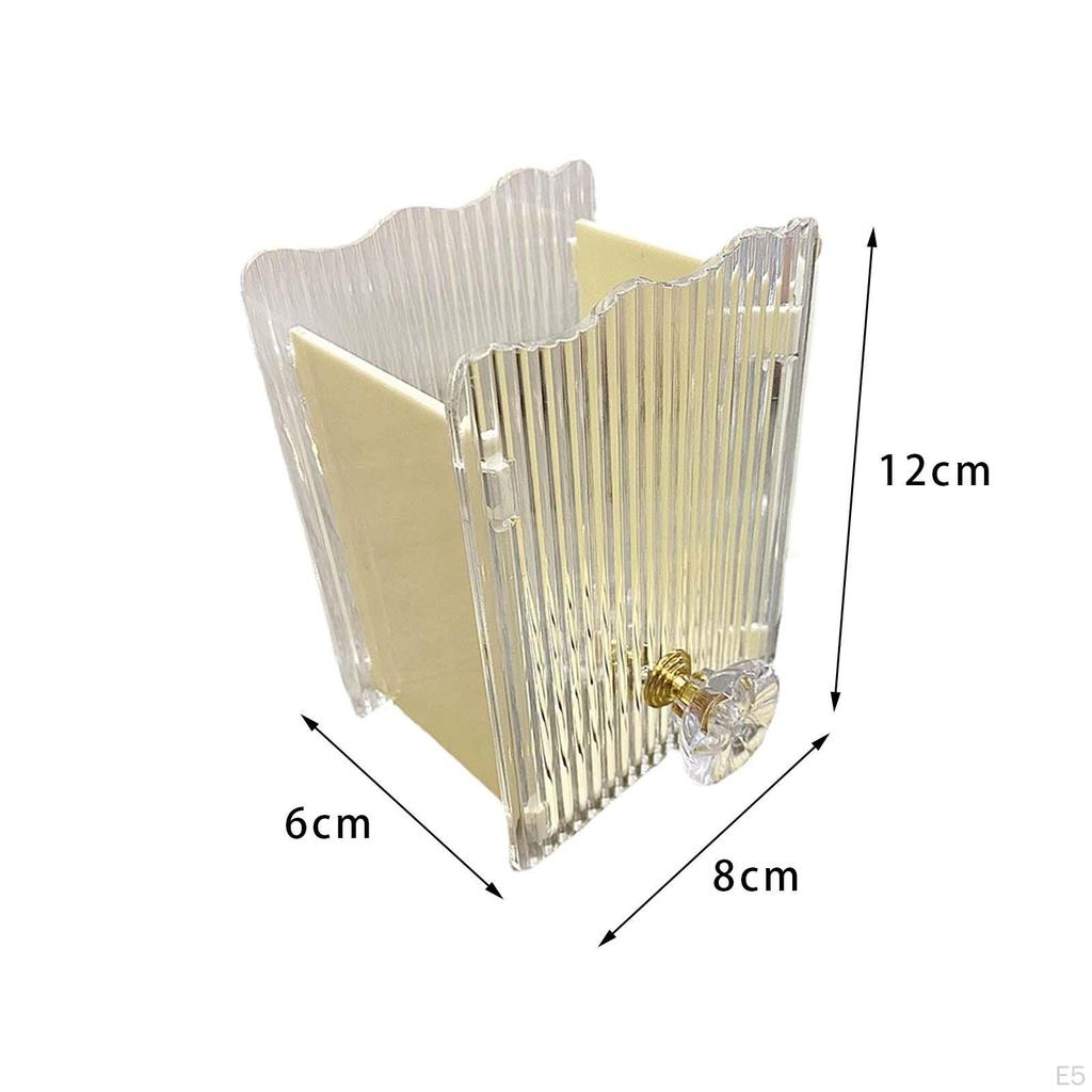 Bathroom Storage Organizer Toothpaste Box Comb Holder Countertop Wall Mounted Toothbrush