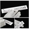 Car Sticker For Tesla Model 3 Y Juniper Highland 2020-2026 2025 Hot DUAL MOTOR Underlined Letters Emblem for TESLA Model 3 Y S X