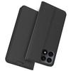 TPU+PU Leather Phone Case for Honor X8a 4G,Stand Card Holder Full Protection Cover