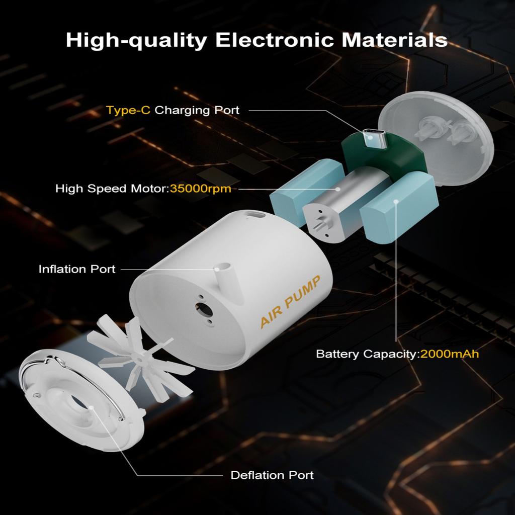 - Portable Multifunctional Inflator Deflator for Home Use