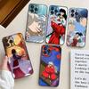 Japanese Animation I-Inuyasha Phone Case For IPhone 17 Air 16 15 14 13 Pro Max 11 12 Black Silicone Cover