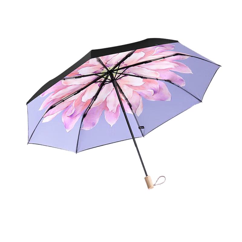 Beneath the Banana Double-Layer Three-Fold Sun/Rain Umbrella