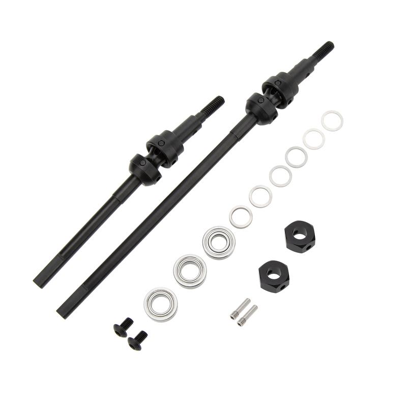 MEUS Racing Isokinetic 3-section CVD Shafts for 1/10 Vanquish H10 Optic Axle Upgrade Parts