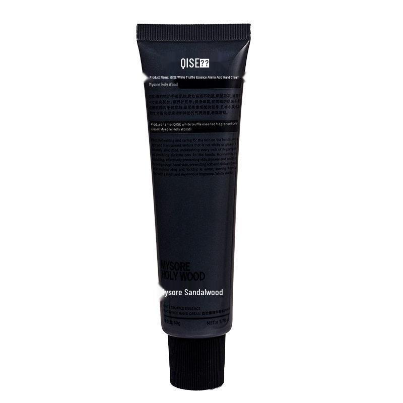 Qise White Truffle Hand Cream: Moisturizing, Fresh Scent, Enhances Skin Texture.