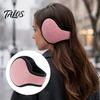 Adjustable Windproof Ear Covers Foldable Winter Muffs for Men Women, Fleece Warm Warmers, Autumn Daily Commuting Gear Portable Outdoor Cold