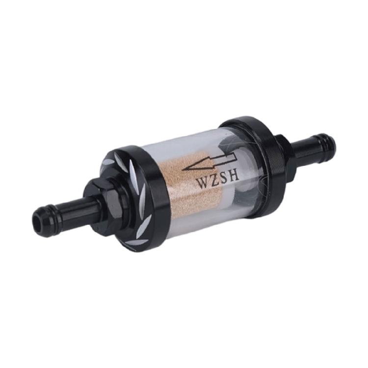 Inline Gas Line Filter and Hose Kit with Filtration Element for Recreational Vehicle Maintenance and Replacement Work