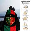 MCA MOULOUDIA LOGO Print Flannel Blanket High Quality Warm Comfortable Cover for All Seasons Perfect for Gifts Home Decor