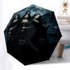 1pc Witches MoonOpen/Close Umbrella-Windproof, Compact Travel Umbrella, Sturdy 8-Rib Shaft, Outdoor Accessory, 1021